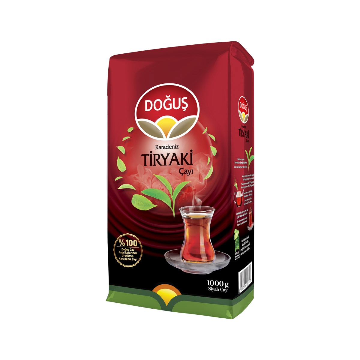 DOĞUŞ KARADENİZ TİRYAKİ ÇAY 1000GR*12ADET