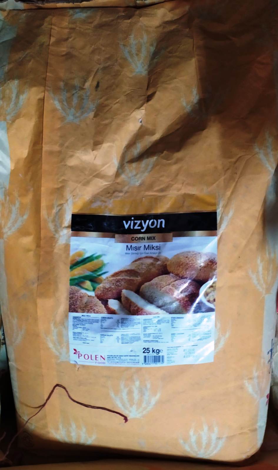 VİZYON EKMEK MİKSİ MISIR 25KG