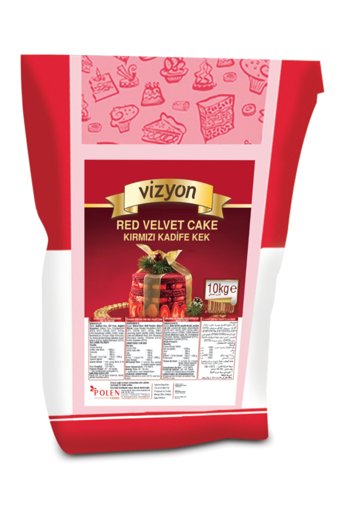 VİZYON RED VELVET 10kg