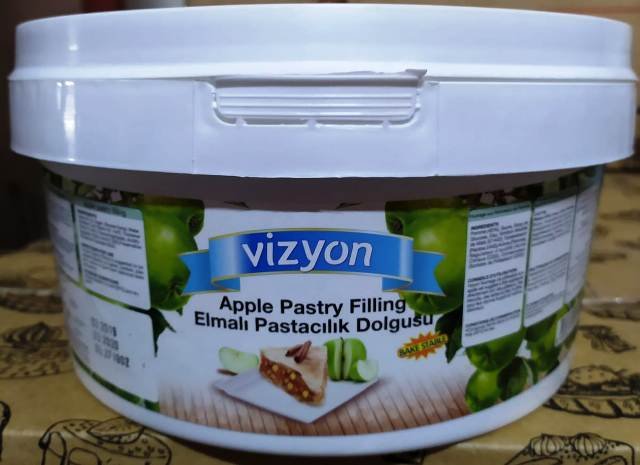 VİZYON DOLGU(MEYVE PARÇALI)ELMALI 6KG
