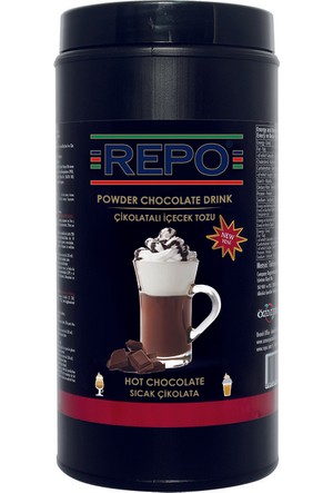 REPO İÇECEK TOZU ÇİKOLATALI (KAVANOZ) 1kg*6Ad*Koli