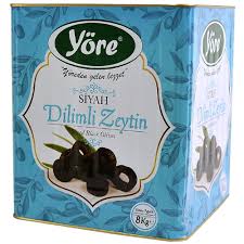 DİLİMLİ SİYAH ZEYTİN YÖRE 7 KG
