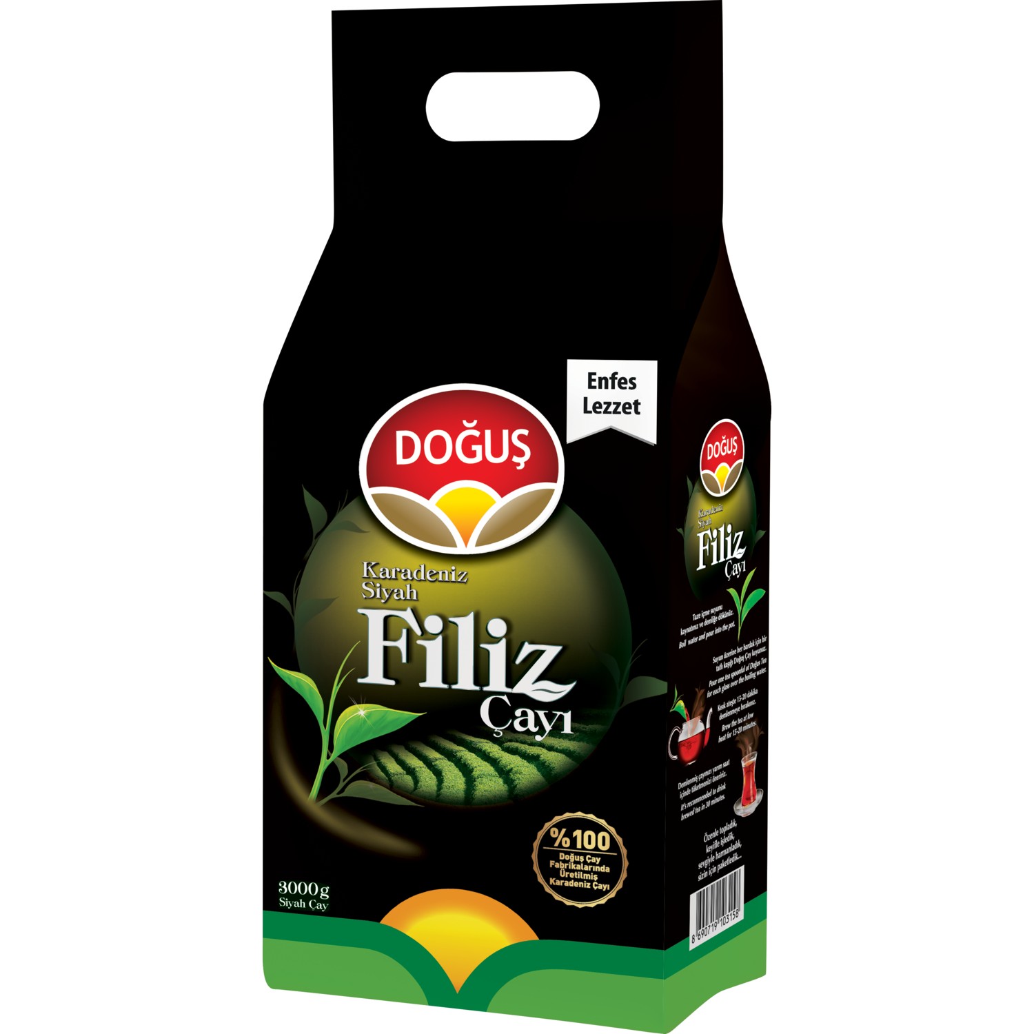 DOĞUŞ ALATURKA SİYAH ÇAY 1000GR*12 ADET