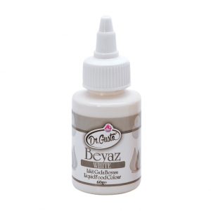 SIVI GIDA BOYASI LİKİT BEYAZ 60GR GUSTO